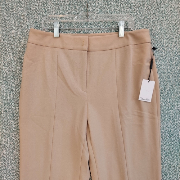 Calvin Klein Straight Leg High Rise Ankle Pants - Picture 6 of 10